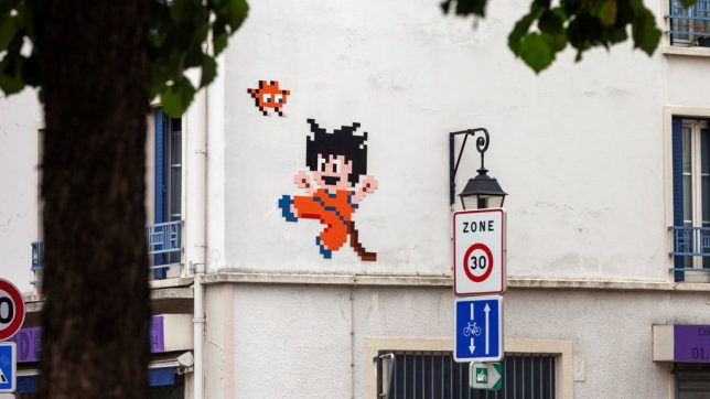 Invader, San Goku, Paris 75012