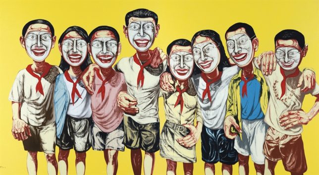 Mask Series 1996 No. 6 , Zeng Fanzhi, Chinese artists contemporary art