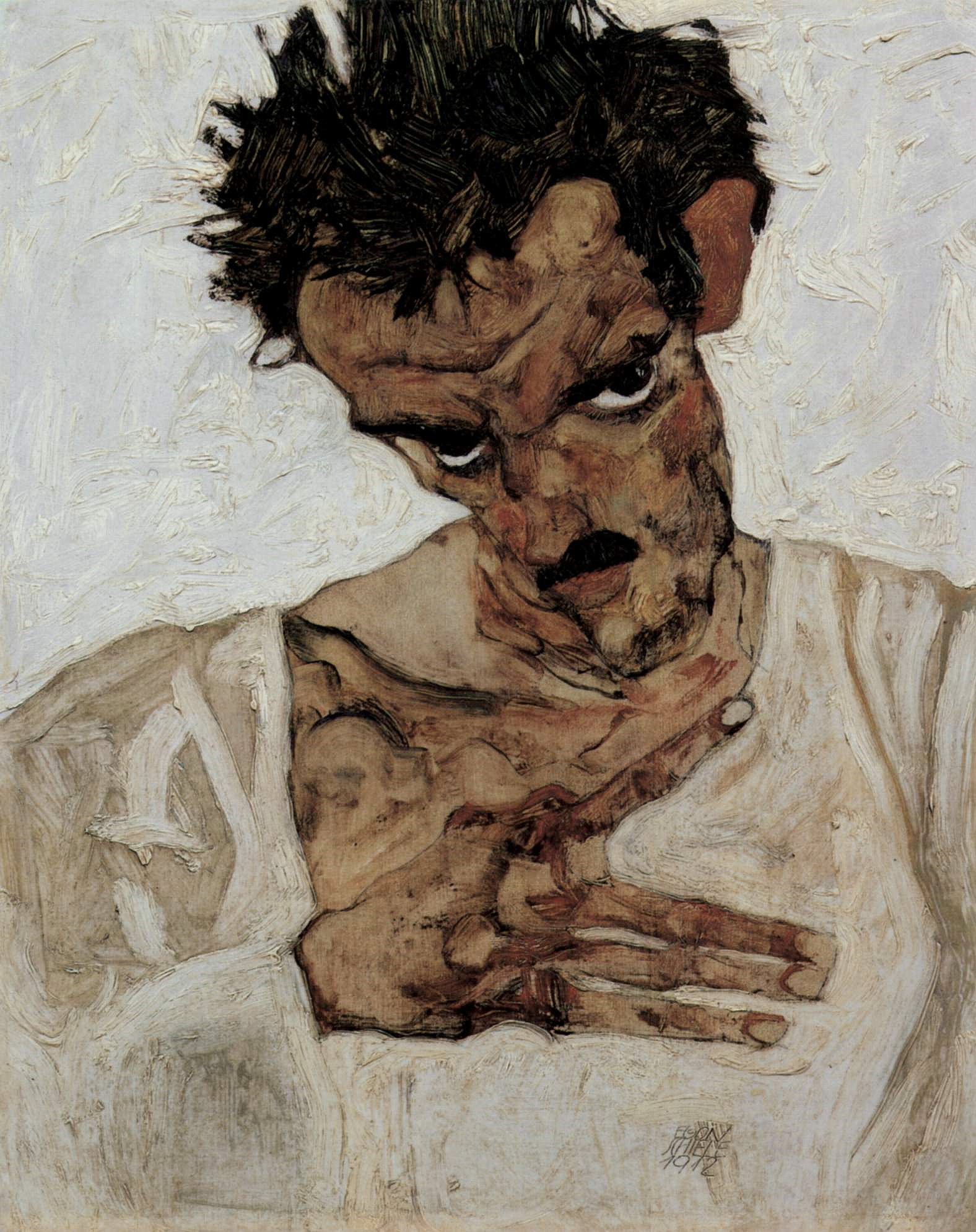 Egon Schiele Autoportrait