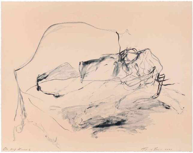 On My Knees, Tracey Emin