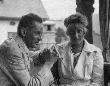 Egon Schiele et sa femme, Edith Harms 1918