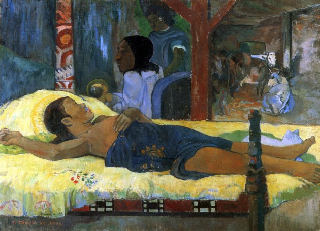 Paul Gauguin lit 