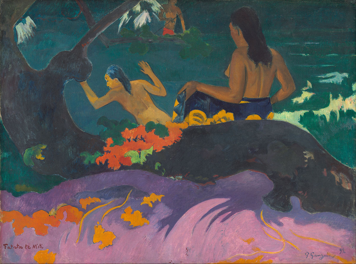 Paul Gauguin tahiti mer