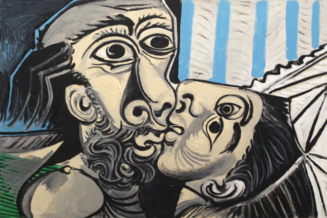 Pablo Picasso, The Kiss (1969)