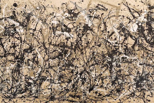 Image décorative: 25 Œuvres contemporaines à connaître: Pollock, Autumn Rythm, 1950