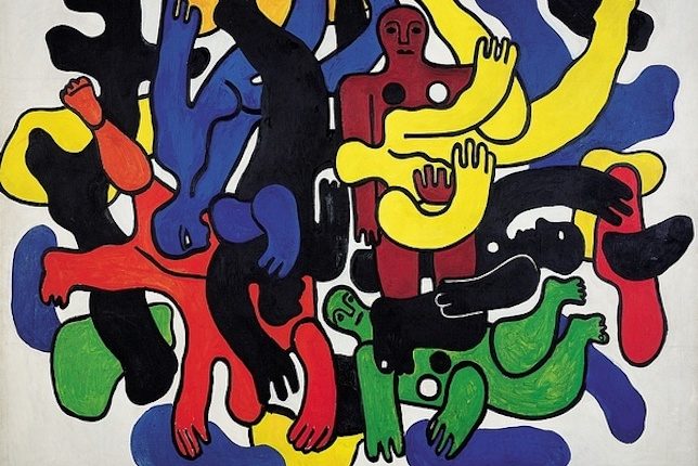 Les grands Plongeurs noirs, Fernand Léger