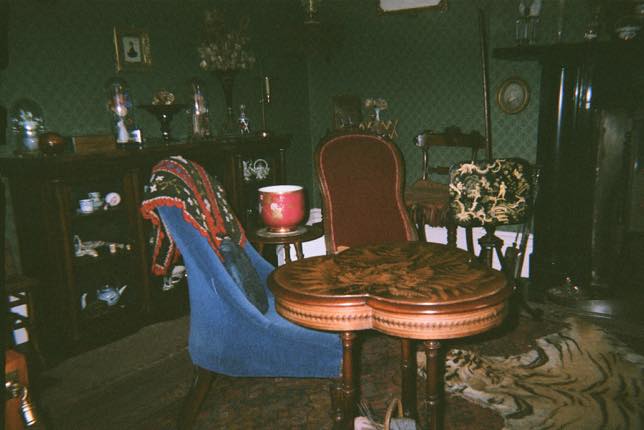 Victorian furniture in the Grove Museum