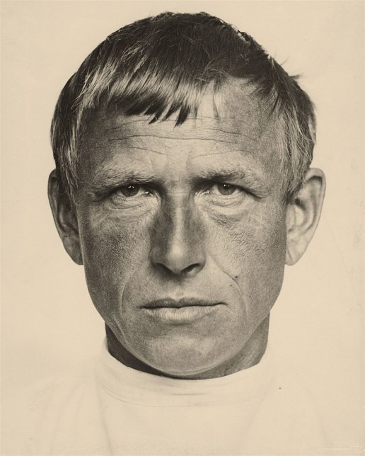 Portrait of Otto Dix by the photographer Hugo Erfurth, 1933