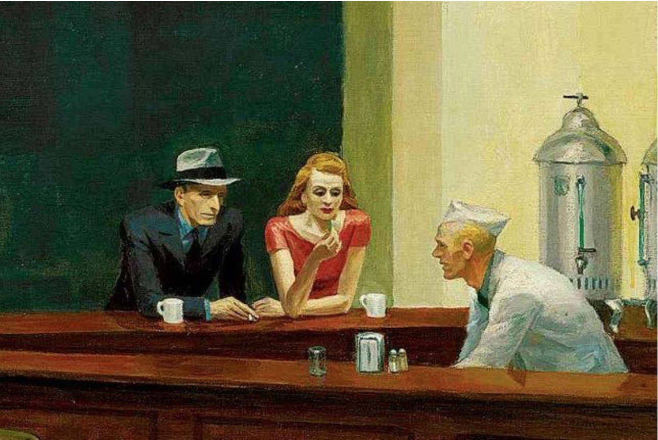 KunstwerkAnalyse Nighthawks von Edward Hopper Artsper Magazin