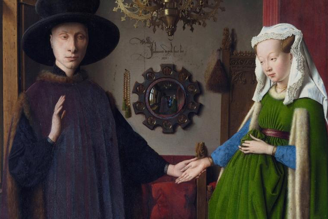 Amour dans l'histoire de l'art, Les Époux Arnolfini de de Jan van Eyck