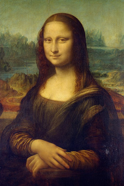 The Mona Lisa, 1503-06, Leonardo Da Vinci 