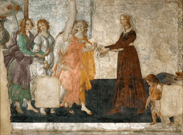 botticelli venus three graces 