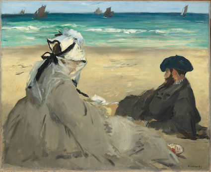 Édouard Manet, Sur la plage, 1873 © Musée d’Orsay