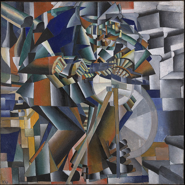 Kasimir Malevich, Knife Grinder (Principle of Glittering), (1912–1913)