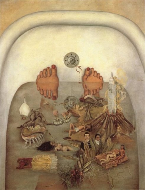 Frida Kahlo, « What I Saw in the Water »(1938). © Flickr Creative Commons