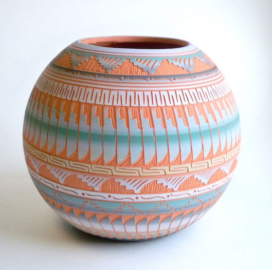 Example of traditional Navajo ceramics 