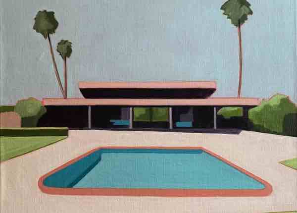 Al Freno The California Dream, painting, contemporary art