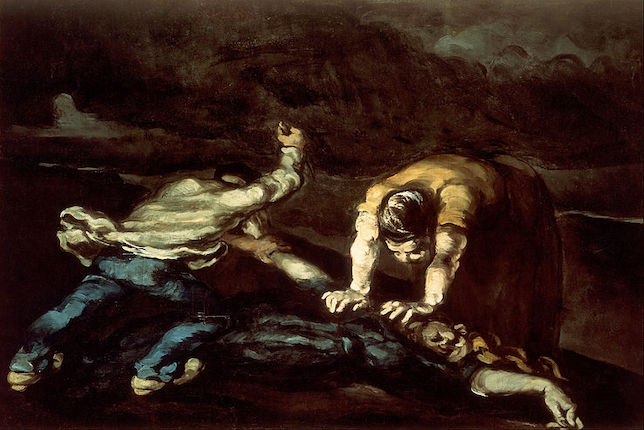 Paul Cézanne, Le Meurtre, 1867-1870 © Wikimedia Commons