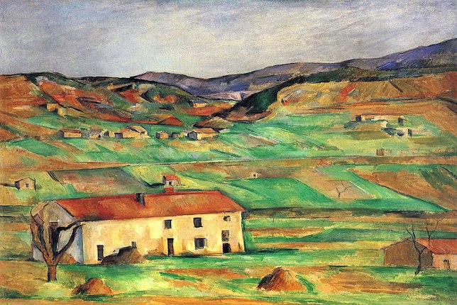 Paul Cézanne, Environs de Gardanne, 1886-1890 © Wikimedia Commons