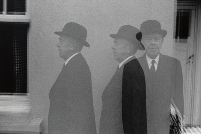 Duane Michals, Magritte X 3, 1965