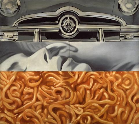 James Rosenquist, I Love You with My Ford, la nourriture dans l'art
