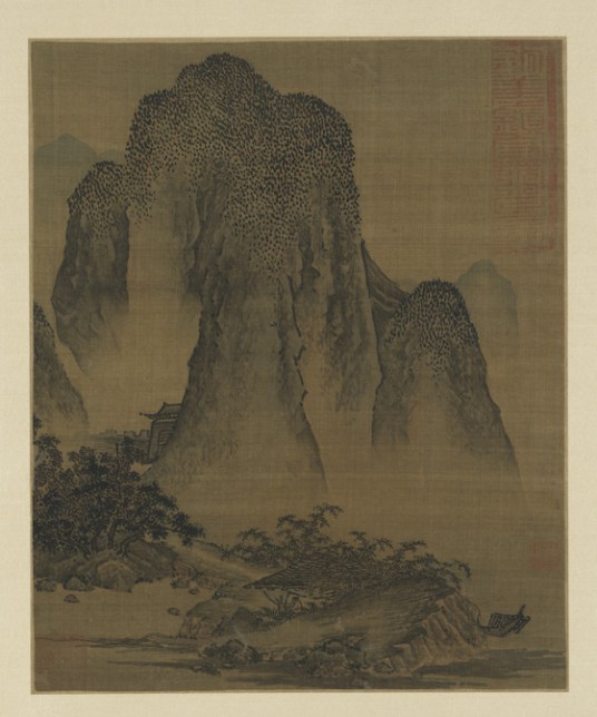 Landscape in the Style of Fan Kuan, 14e siècle © LACMA