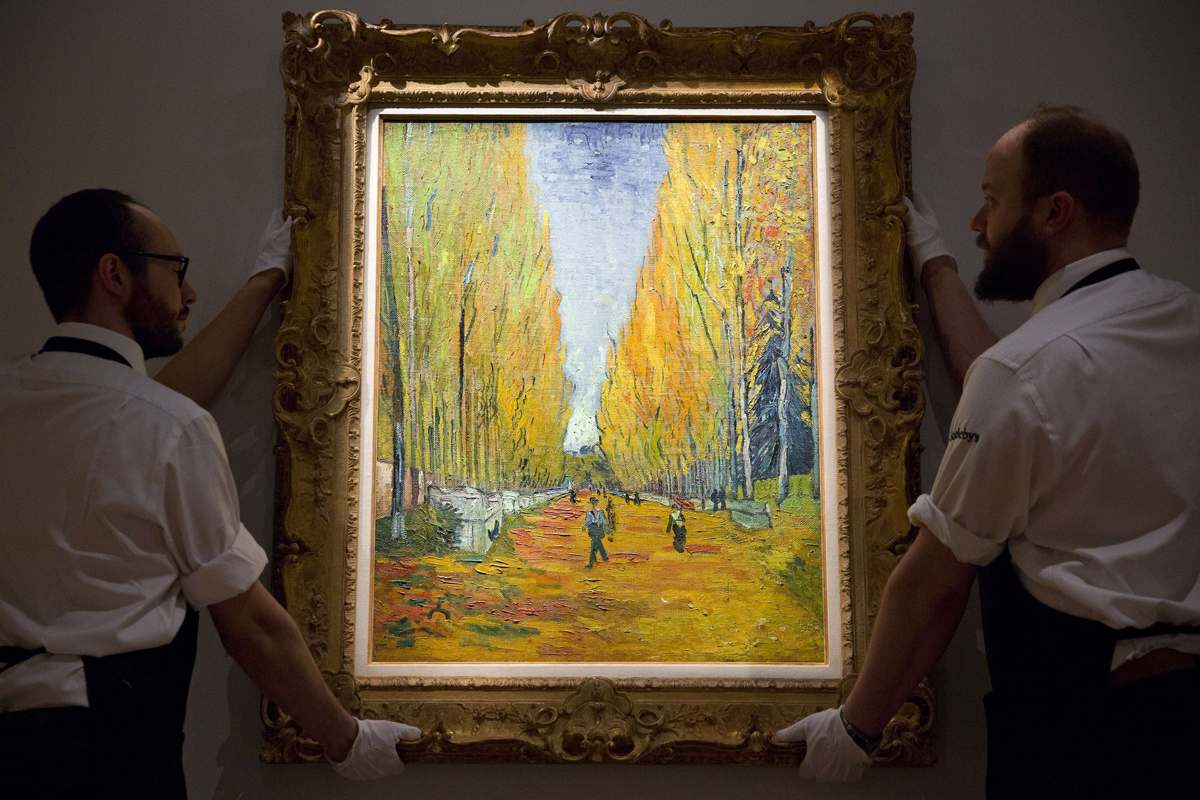 Gogh Sunflowers Van Gogh Sale Prices VINCENT VAN GOGH ORIGINAL SUNFLOWER OIL ON CANVAS 1888 PAINTING